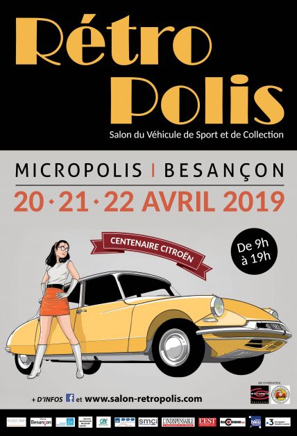 Affiche Rétropolis 2019 Affiche Rétropolis 2019